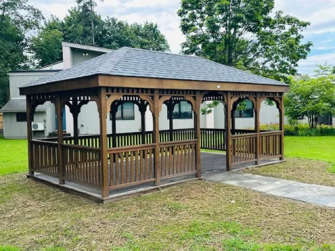 View of the Outside Pavilion