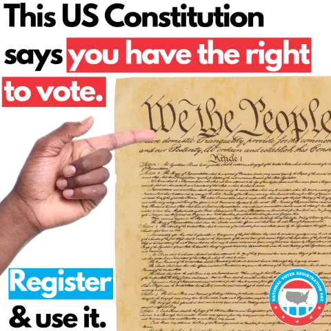 National Voter Registration Day image